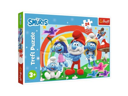 Puzzle - 24 Maxi - Šmoulí den - Šmoulové 14374