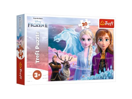 Puzzle - 30 - Odvaha sester - Disney Frozen 2 18253