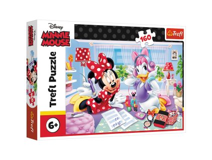 Puzzle - 160 - Den s kamarádkou - Disney Minnie Trefl 15373