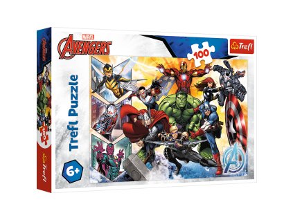 Puzzle - "100" - Síla Avengersů Trefl 16431