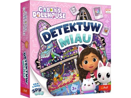 Detektiv Mňauk - Desková hra pro rodiny od Trefl 02695