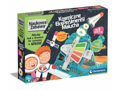 Vědecké Hry Kosmické Experimenty pro Malé Clementoni 50798