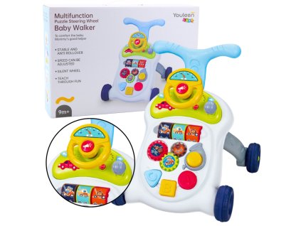 Interaktivní Chodítko S Držadlem Volant Světla Zvuky