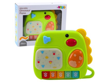 Interaktivní Pianko Pro Děti Dinosaurus Zelený