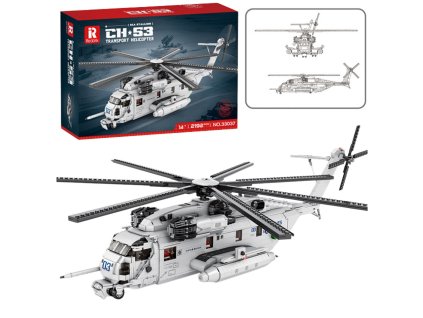 Stavebnice Helikoptéra Transportní Vrtulník 2192ks