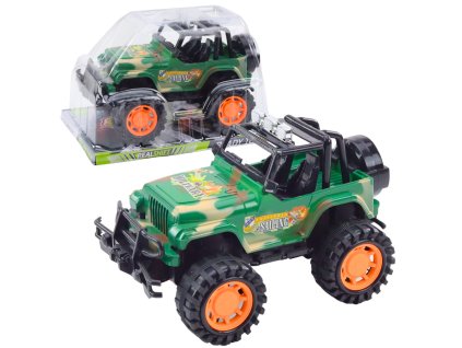 Velké Vojenské Terénní Auto Off-Road Zelené