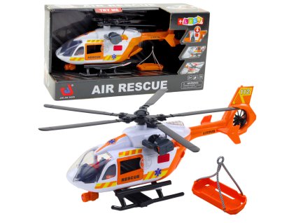 Záchranný vrtulník Háček Nosítka Světla Zvuky 1:14