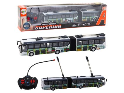 Městský trolejbus na dálkové ovládání RC Světla Veřejná doprava