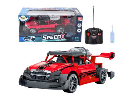 RC Autíčko 1:20 s Osvětlením a Kouřovým Efektem Červené