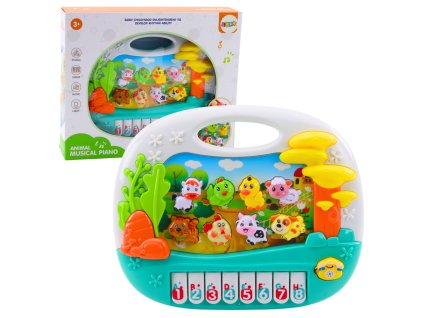 Interaktivní Edukační Pianino pro Děti – Zvířecí Zvuky