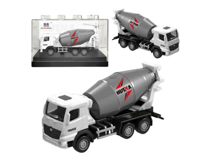 Kolekcionářský Model Betonmixér Huina Bílý 1:80