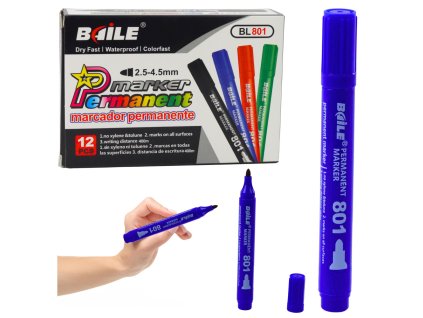 Permanentní Voděodolný Modrý Fix 2,5-4,5 mm