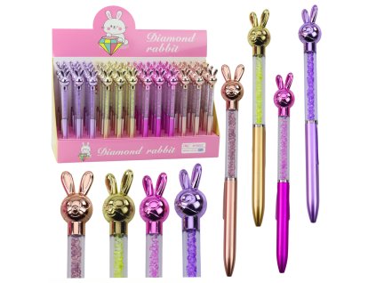 Pero se zajícem Diamanty Modrá Náplň 0.7mm Mix