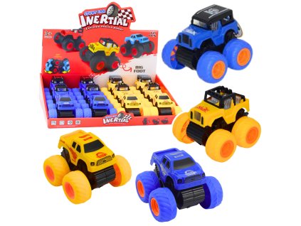 Terénní Horolezecké Auto S Pohonem Žluté Modré