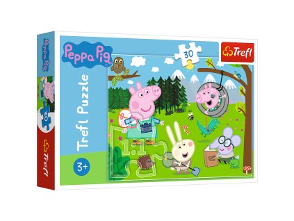 Puzzle - 30 - Lesní výprava - Peppa Pig Trefl 18245