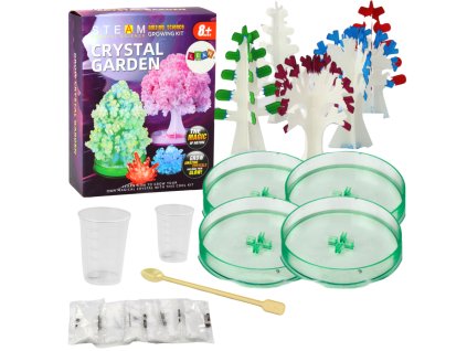 Sada pro Vzdělávání a Experimentování s Pěstováním Krystalových Stromečků