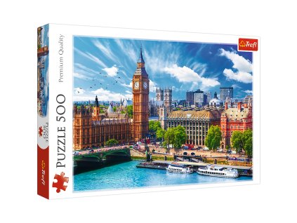 Puzzle 500 ks Sluneční Londýn - Trefl 37329