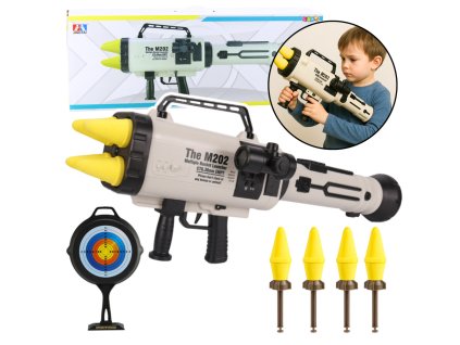 Obří Raketomet M202 s Pěnovými Střelami 68cm