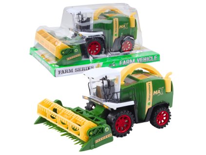 Farmerský Červený Kombajn Hračka se Střihacím Mechanismem