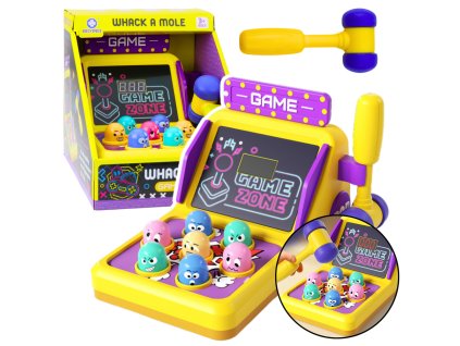 Hra Dovednostní Whack A Mole Automat S Kladívkem Světla Zvuky