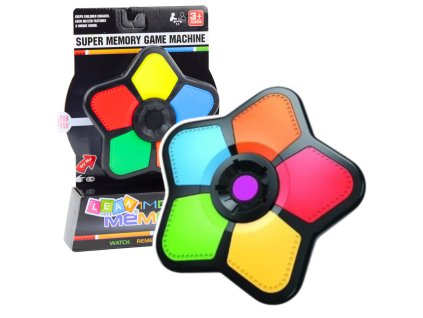 Elektronická Logická Hra Memory Hvězdice Reflexní Světla Zvuky