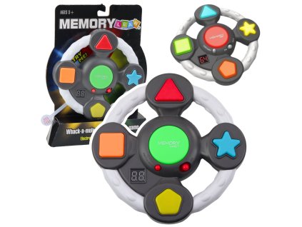 Elektronická Logická Paměťová Hra Volant Dovednostní Světla Zvuky