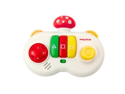Interaktivní Herní Konzole Houbička Senzorická Pro Děti Světla Zvuky