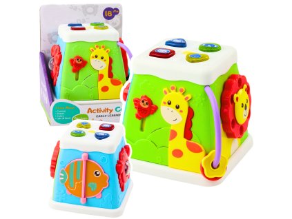 Víceúčelová Edukační Interaktivní Kostka Světla Zvuky
