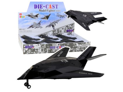 Vojenská stíhačka trysková s pohonem svítící zvuky 1:400