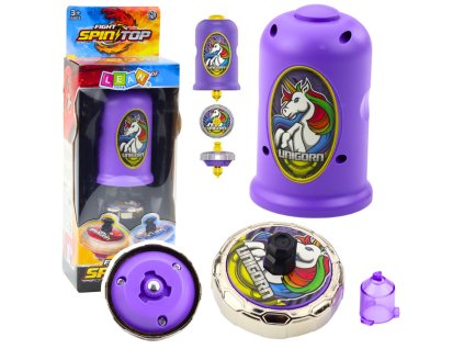 Sada Vystřelovač s Létajícím Hráčkem Fialový Jednorožec