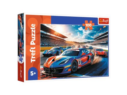 Puzzle 100 - Rychlý závoďák Trefl 17403