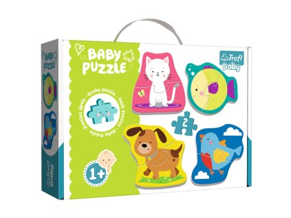 Puzzle - Baby Classic - Zvířátka Trefl 36074
