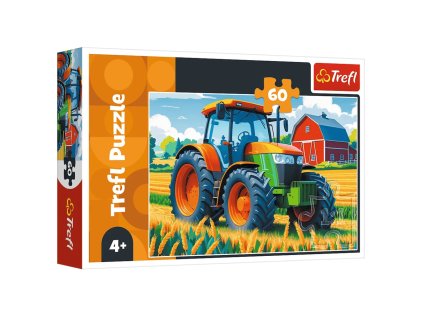 Puzzle 60 - Farmářovo vozidlo Trefl 16492