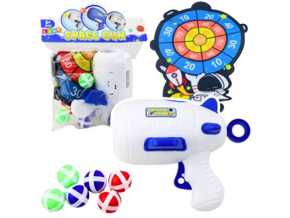 Kosmická Střelecká Hra: Pistole s Kulky Na Suchý Zip