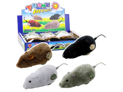 Natahovací Kožešinová Myš Jezdící Interaktivní Mix