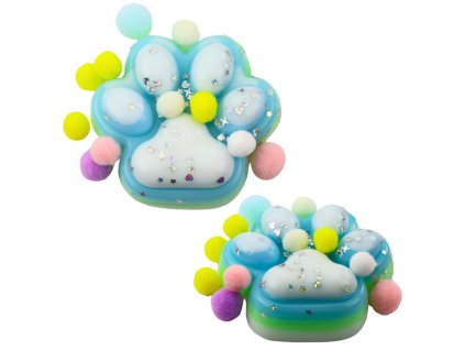 Antistresová Hračka Kočičí Tlapička Sensory Squishy MIX