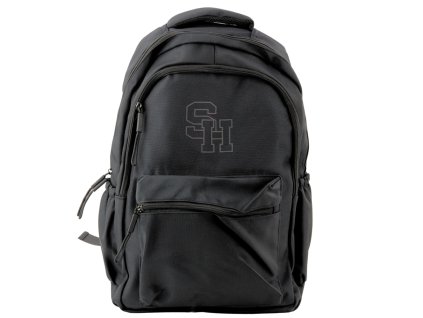 Městský Školní Batoh s Prostřední Přepážkou SH Černý 38cm 20L