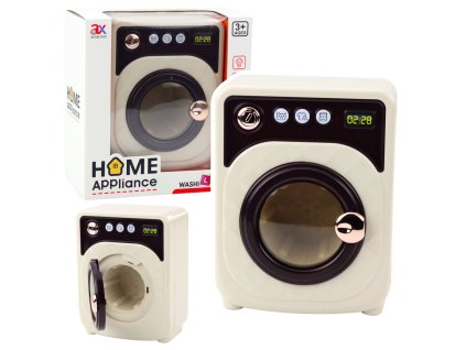 Dětská Eleganční Myčka Světla Zvuky Rotující Bubny Bílá