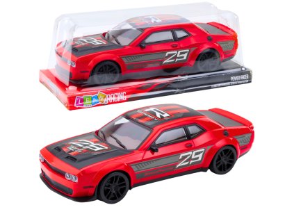 Závodní Sportovní Auto Zadní Pohon Červené