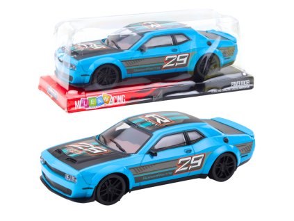 Sportovní Závodní Auto s Pohonem na Zadní Kola, Modré