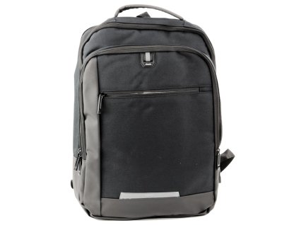 Obchodní batoh USB Kapsa na Notebook Černý 16L 45cm