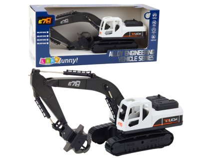 Pásový Bagr Uchopovací Paže Otočný Lžíce 360°