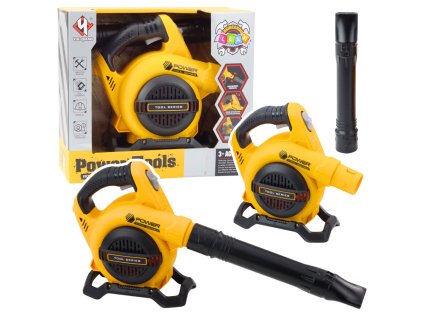 Dětský Zahradní Fukar na Listí na Baterie se Zvukem Žlutý