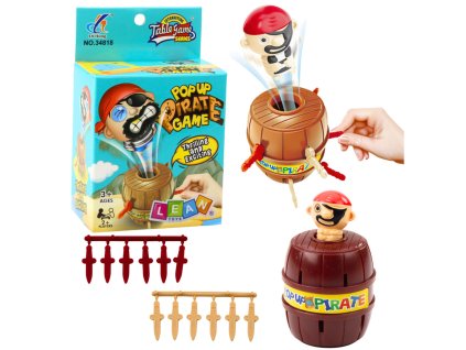 Rodinná Dovednostní Hra Skákající Pirát Sud Meče