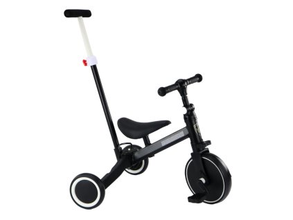 Tříkolka PRO50 s Vodicí Rukojetí Černá