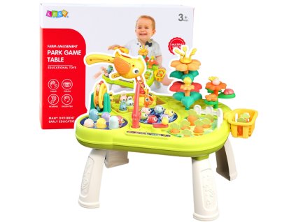 Interaktivní vzdělávací stolek Zahradní hra Whack A Mole Rybolov ryby