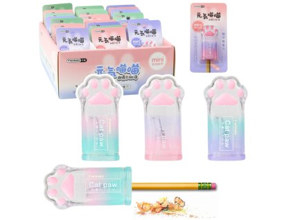 Ořezávátko Kočičí Tlapka pro Tenké Pastelky