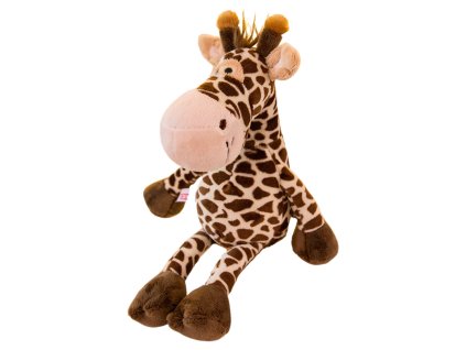 Plyšová Hračka Mazlivá Žirafa Hnědá 28cm