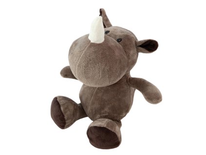 Plyšová hračka Nosorožec hnědý 25cm