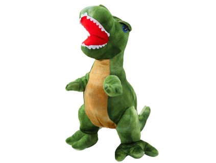 Plyšová hračka Mazlíček Dinosaurus s texturou kůže Zelený 45cm